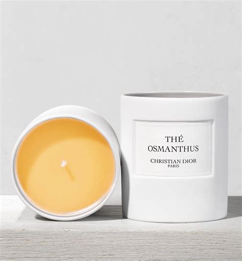 dior candele|Dior candle osmanthus.